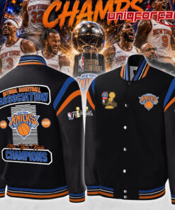 New York Knicks 2026 National Basketball Association Champions Bomber Jacket