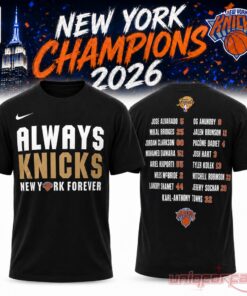 NYK Always Knicks New York Forever Limited Edition T-Shirt