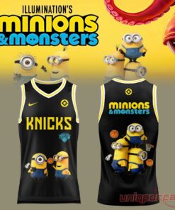 New York Knicks & Minions Champions 2026 Jersey