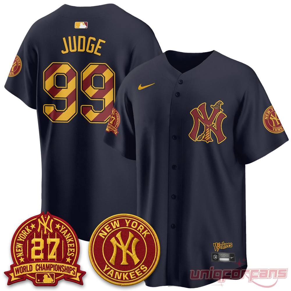 New York Yankees x HP 25 Years of Magic Vapor Stitched Limited Baseball Jersey New York Yankees x HP 25 Years of Magic Vapor Stitched Limited Baseball Jersey