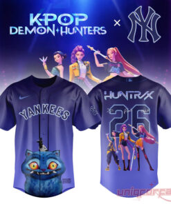New York Yankees x Kpop Demon Hunters 2026 Limited Jersey