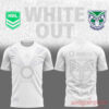 New Zealand Warriors White out NRL Limited Edition Custom Number Jersey