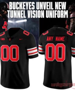 Ohio State Buckeyes 2026 New Tunnel Uniform Vision Football Jersey