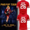 Ohio State Buckeyes 2026 AC/DC Tour Football Shirt Limited