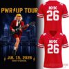 Ohio State Buckeyes AC/DC 2026 Tour Limited Edition Football Jersey