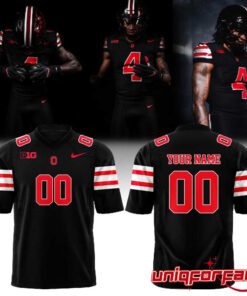Ohio State Buckeyes Back in Black Football Jersey