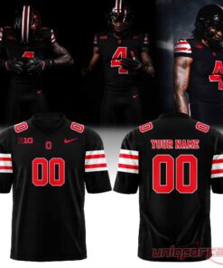 Ohio State Buckeyes Back in Black Football Jersey