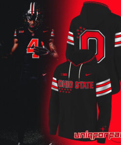 Ohio State Buckeyes Football New All-Black Limited Hoodie