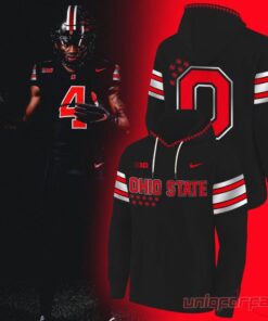 Ohio State Buckeyes Football New All-Black Limited Hoodie