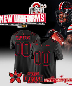 Ohio State Buckeyes New Black Uniforms “Tunnel Vision” 2026 Limited Football Jersey