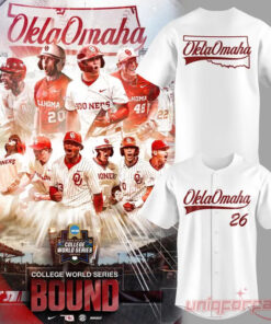 Oklahoma Baseball 2026 Regional OklaOmaha Jersey