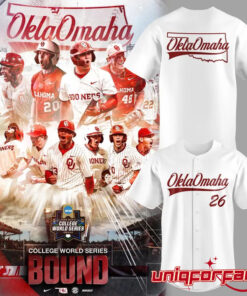 Oklahoma Baseball 2026 Regional OklaOmaha Special Edition Baseball Jersey Oklahoma Baseball 2026 Regional OklaOmaha Special Edition Baseball Jersey