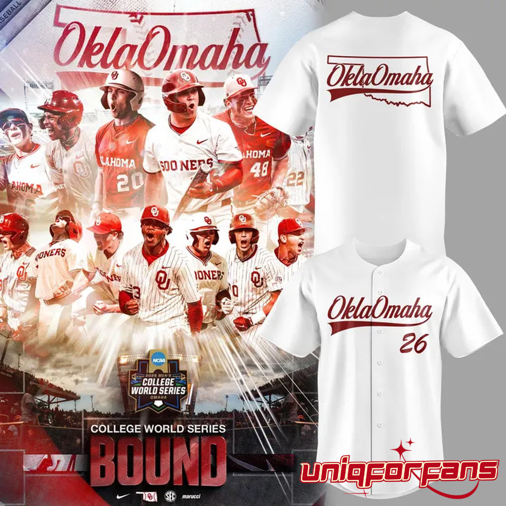 Oklahoma Baseball 2026 Regional OklaOmaha Special Edition Baseball Jersey Oklahoma Baseball 2026 Regional OklaOmaha Special Edition Baseball Jersey