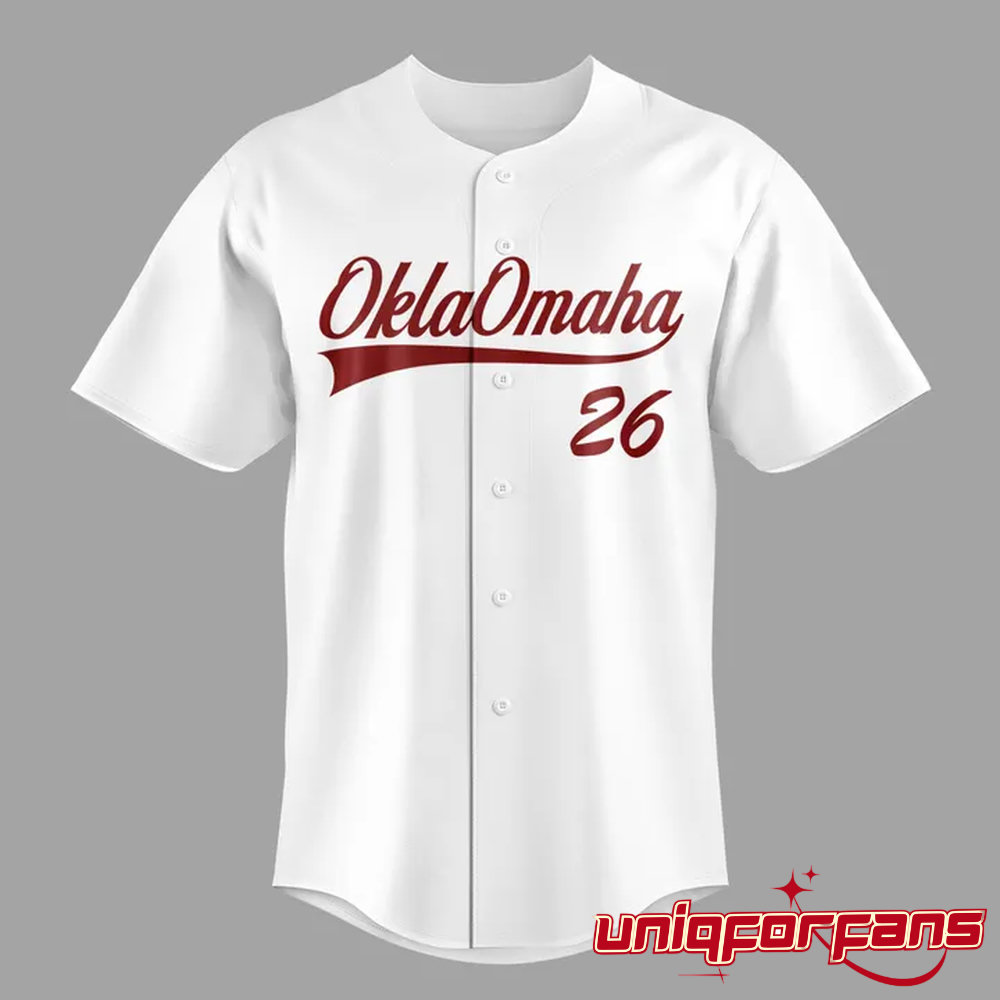 Oklahoma Baseball 2026 Regional OklaOmaha Special Edition Baseball Jersey Oklahoma Baseball 2026 Regional OklaOmaha Special Edition Baseball Jersey