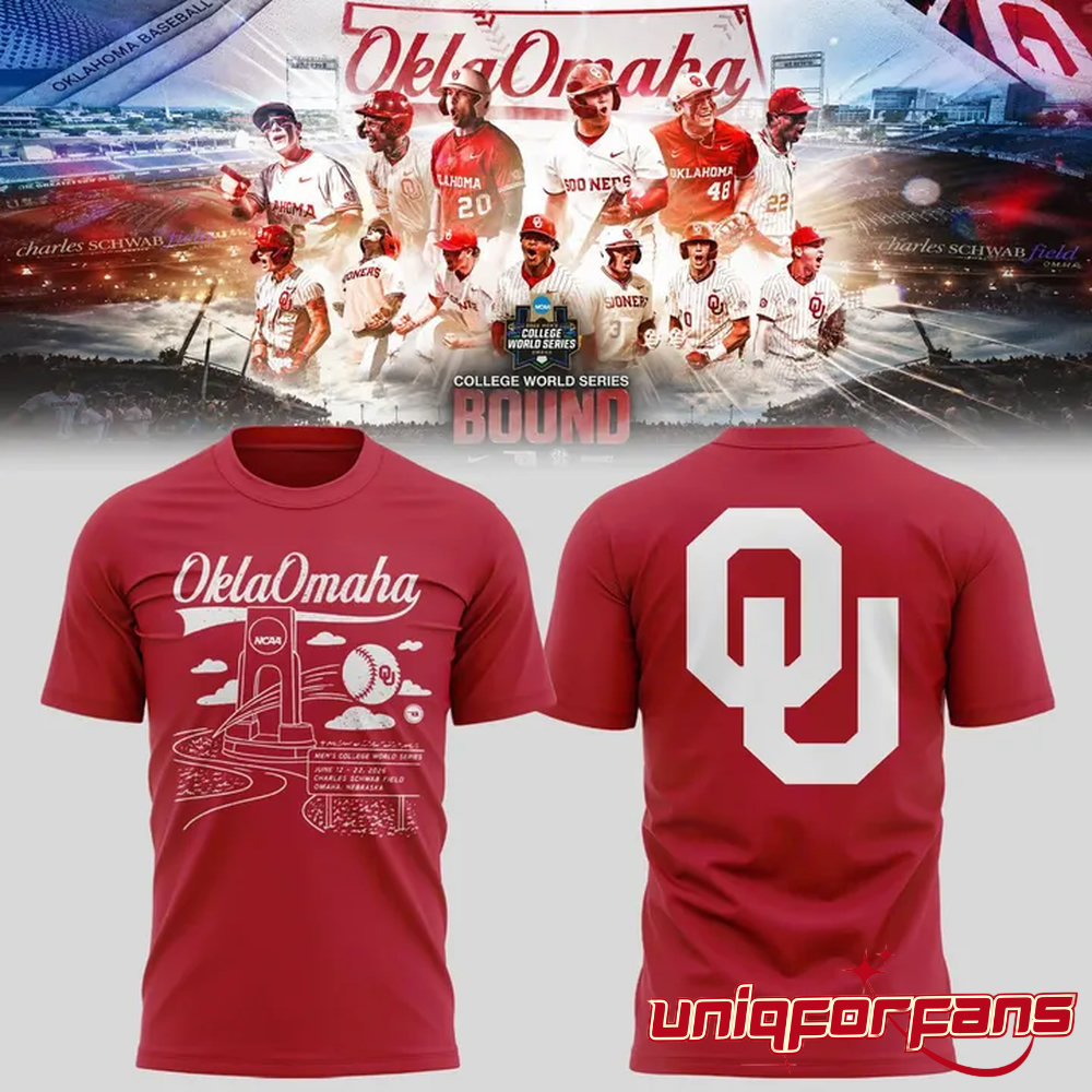 Oklahoma Baseball 2026 “OklaOmaha” Limited T-shirt Oklahoma Baseball 2026 “OklaOmaha” Limited T-shirt