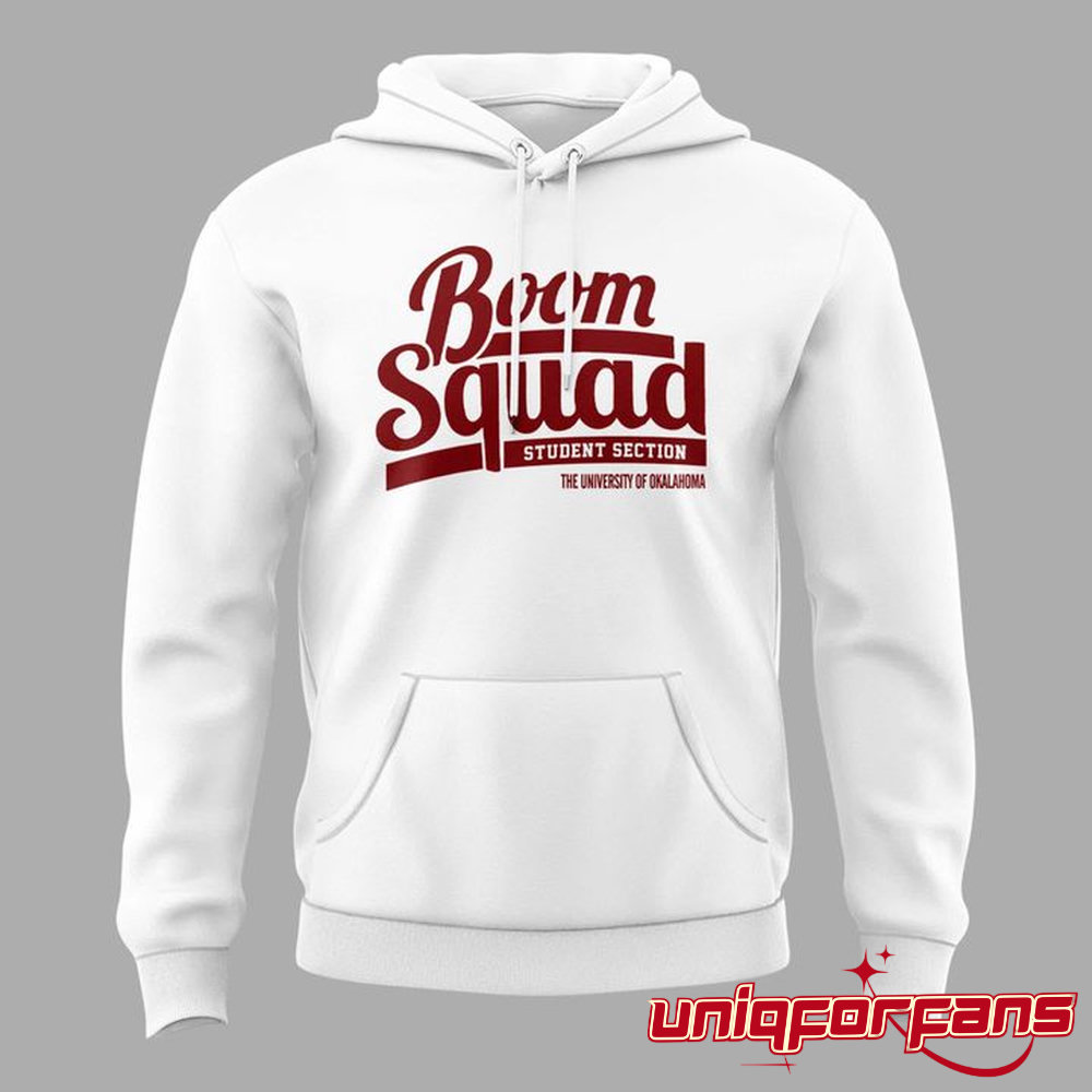 Oklahoma Sooners BoomSquad Limited Edition Hoodie Oklahoma Sooners BoomSquad Limited Edition Hoodie