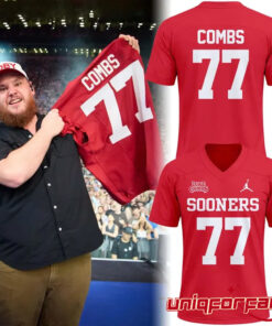 Oklahoma Sooners x Luke Combs 2026 Tour Limited Edition Football Jersey Oklahoma Sooners x Luke Combs 2026 Tour Limited Edition Football Jersey