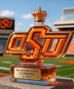 Oklahoma State Cowboys “Go Pokes!” Limited Edition Whiskey Bottle