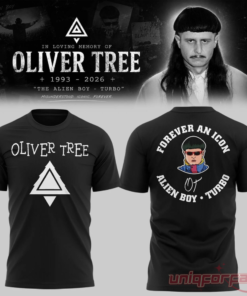 Oliver Tree In Loving Memory Black Limited Edition 3D T-shirt