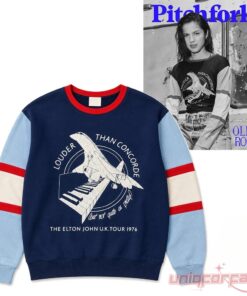 Olivia Rodrigo Pitchfork Elton John UK Tour 1976 Louder Than Concorde Sweatshirt