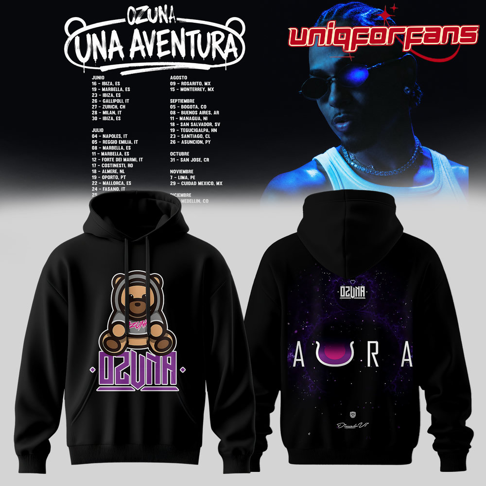 Ozuna “Una Aventura World Tour” Special Edition Hoodie Ozuna “Una Aventura World Tour” Special Edition Hoodie