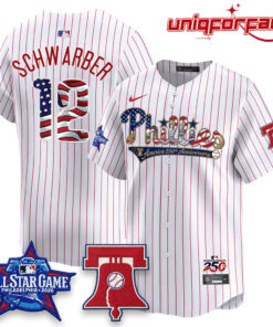 Philadelphia Phillies 2026 Independence Day USA Vapor – Stitched Limited Jersey