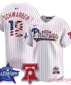 Philadelphia Phillies 2026 Independence Day USA Vapor – Stitched Limited Jersey