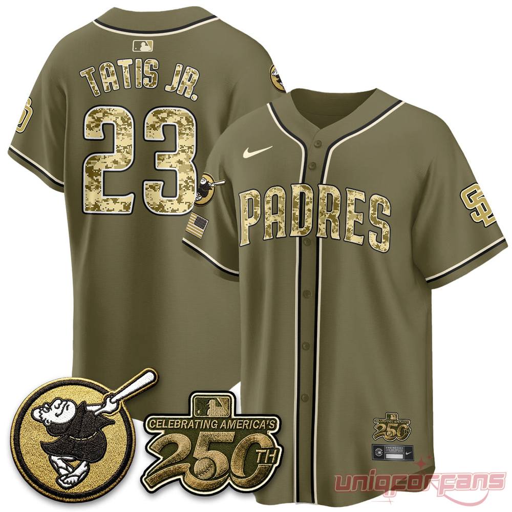 San Diego Padres 2026 Armed Forces Day Baseball Jersey San Diego Padres 2026 Armed Forces Day Baseball Jersey