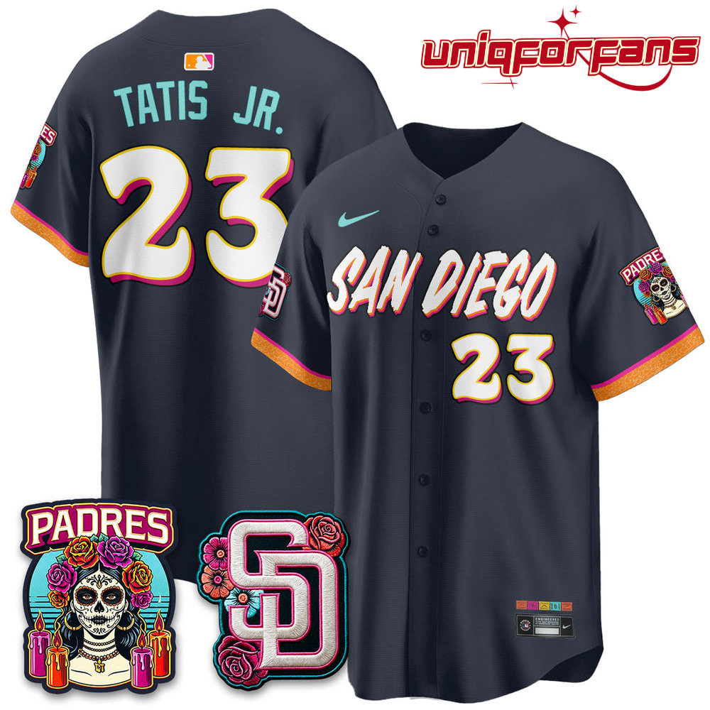 San Diego Padres 2026 City Connect Vapor Premier All Stitched Limited Jersey San Diego Padres 2026 City Connect Vapor Premier All Stitched Limited Jersey