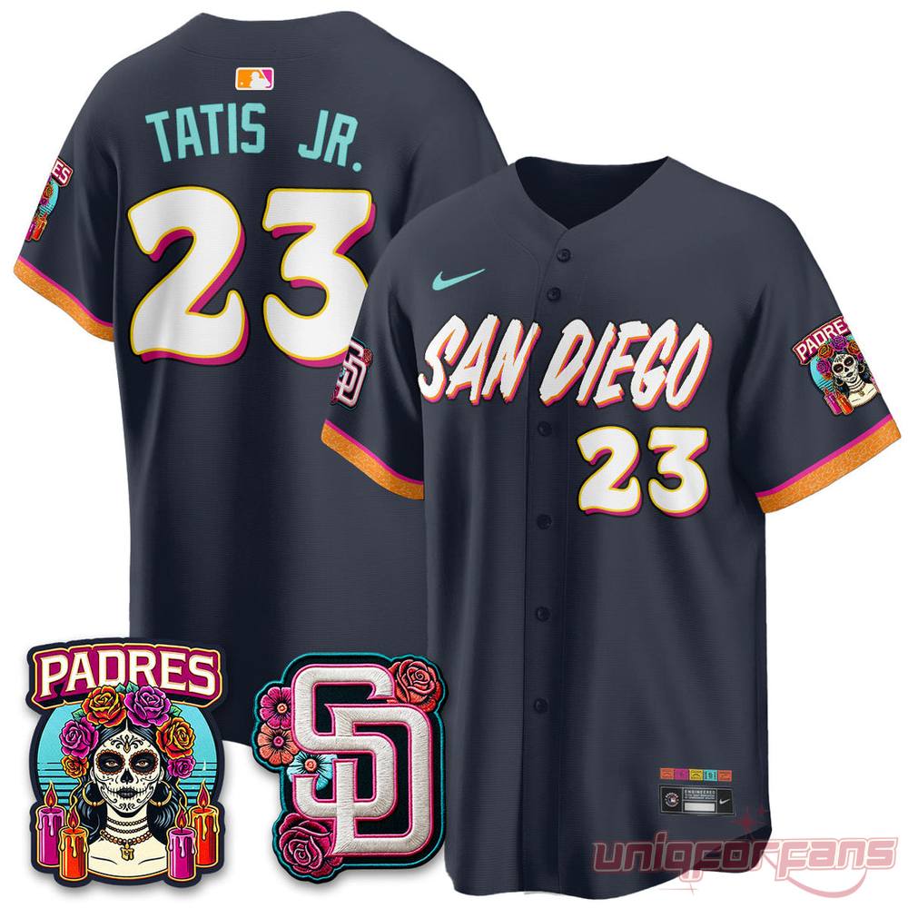 San Diego Padres 2026 City Connect Vapor Premier All Stitched Limited Jersey San Diego Padres 2026 City Connect Vapor Premier All Stitched Limited Jersey