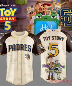 San Diego Padres x Toy Story 5 Theme Nights Limited Jersey