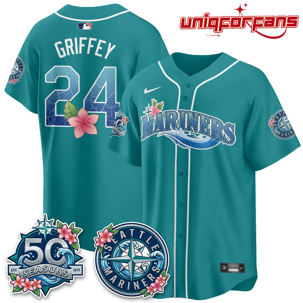 Seattle Mariners “Aloha Spirit” Vapor Printed Limited Edition Jersey Seattle Mariners “Aloha Spirit” Vapor Printed Limited Edition Jersey