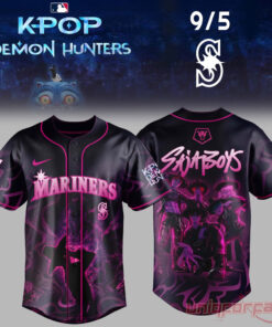 Seattle Mariners x KPop Demon Hunters – Saja Boys 2026 Edition Jersey