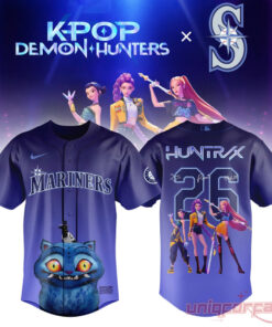 Seattle Mariners x Kpop Demon Hunters 2026 Limited Edition Jersey
