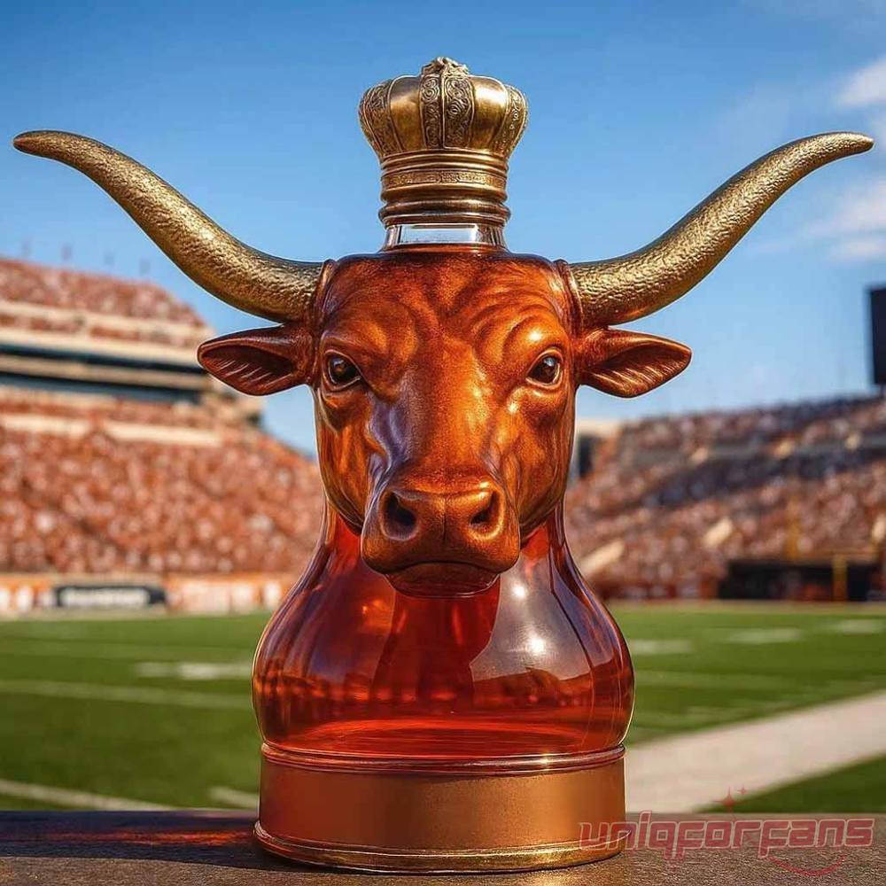 Texas Longhorn Bull Head Whiskey Bottle – Limited Edition Texas Longhorn Bull Head Whiskey Bottle – Limited Edition