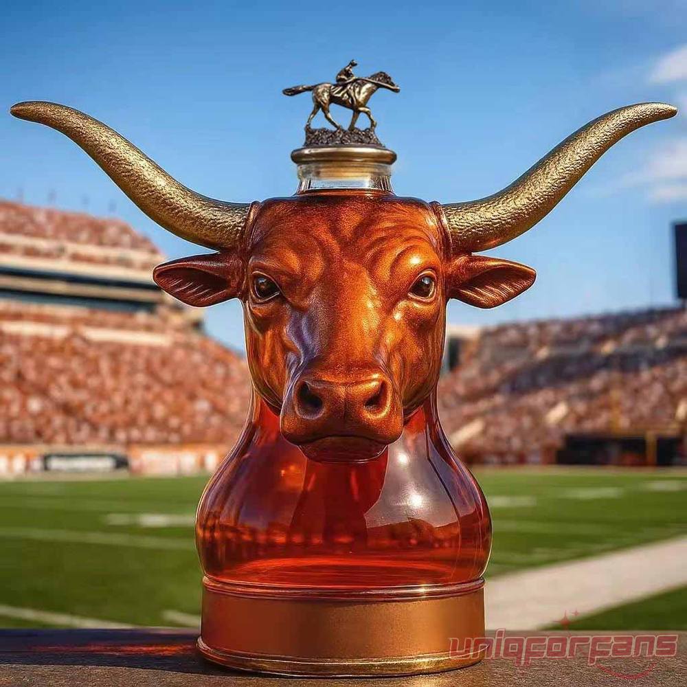 Texas Longhorn Bull Head Whiskey Bottle – Limited Edition Texas Longhorn Bull Head Whiskey Bottle – Limited Edition