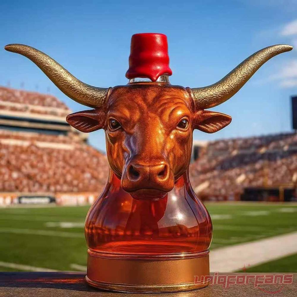 Texas Longhorn Bull Head Whiskey Bottle – Limited Edition Texas Longhorn Bull Head Whiskey Bottle – Limited Edition