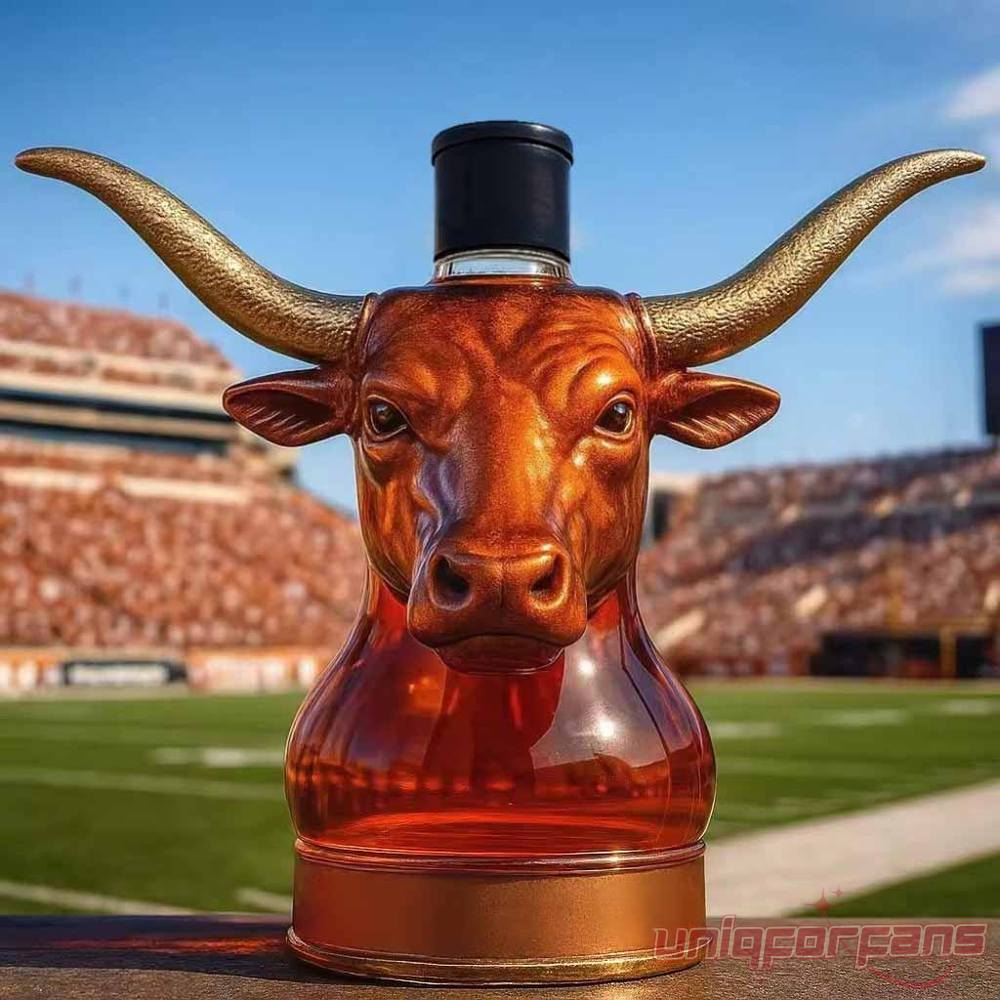 Texas Longhorn Bull Head Whiskey Bottle – Limited Edition Texas Longhorn Bull Head Whiskey Bottle – Limited Edition