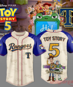 Texas Rangers x Toy Story 5 Nights Special Edition Jersey