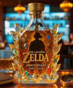 The Legend of Zelda 38th Anniversary Limited Edition Whiskey Bottle