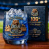 University of Delaware Blue Hens 115th Anniversary Whiskey Glass