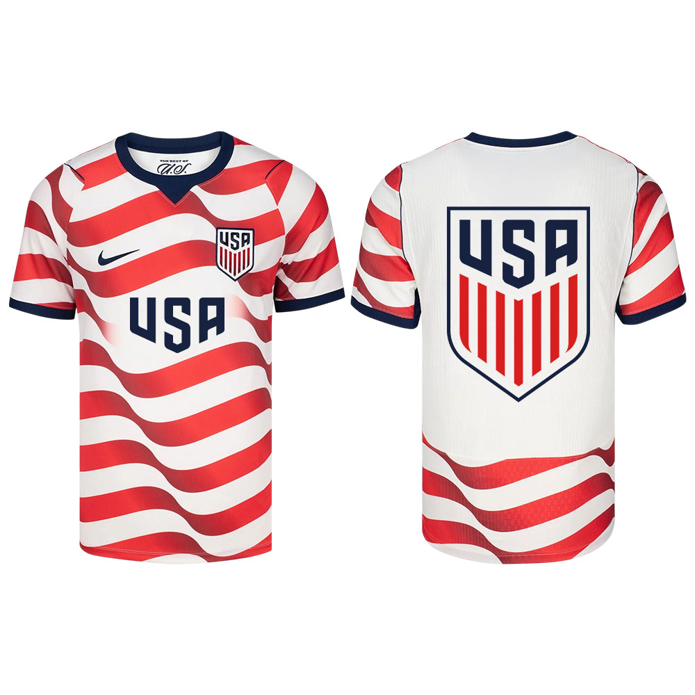 USMNT 2026 Match Home Men's Nike Aero-FIT Football Authentic Shirt