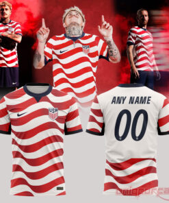 USMNT 2026 Personalized Stripes Match Custom Jersey