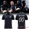 USMNT 2026 Personalized Stripes Match Black Edition Polo