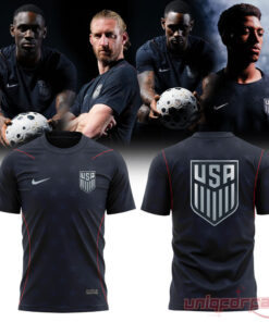 U.S.Soccer 2026 Personalized Stripes Match Black Jersey