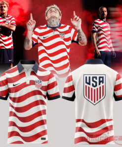U.S.Soccer 2026 Personalized Stripes Match Polo Shirt
