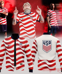 U.S.Soccer 2026 Personalized Stripes Match Special Jacket