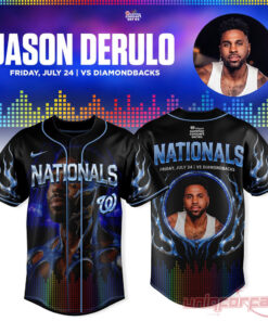 Washington Nationals x Jason Derulo Postgame Summer Concert Series Jersey Washington Nationals x Jason Derulo Postgame Summer Concert Series Jersey