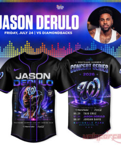 Washington Nationals x Jason Derulo Postgame Summer Concert Series Jersey