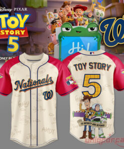 Washington Nationals x Toy Story 5 Theme Nights Jersey